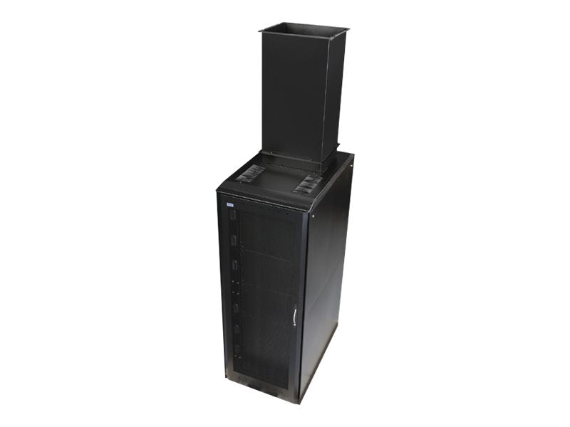 Eaton S-Series 42U 19" Rack Cabinet with Telescopic Chimney – Black