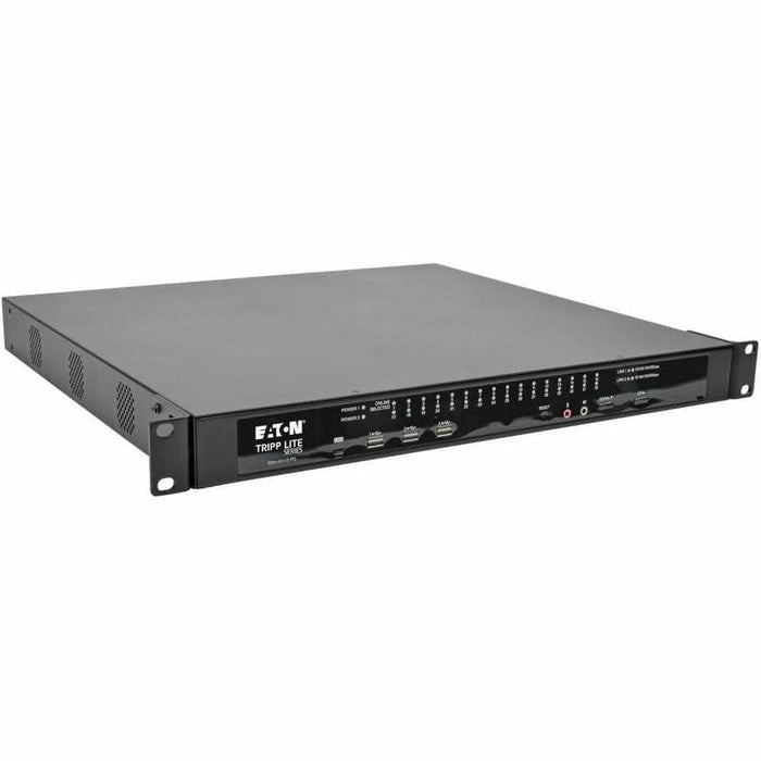 Eaton Tripp Lite Series NetDirector 32-Port Cat5 KVM over IP Switch - Virtual Media, 2 Remote + 1 Local User, 1U Rack-Mount, TAA Eaton Corporation
