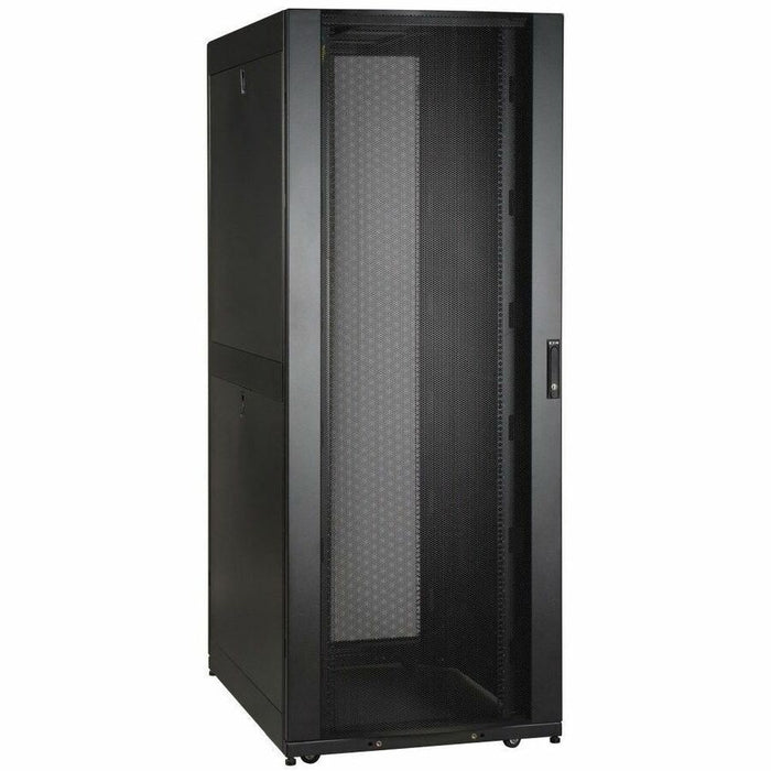 Eaton Tripp Lite Series 42U SmartRack Wide Standard-Depth Rack Enclosure Cabinet with doors, side panels & shock pallet packaging Eaton Corporation