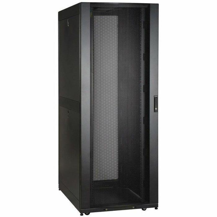 Eaton Tripp Lite Series SmartRack 45U Wide Standard-Depth Rack Enclosure Cabinet - Doors & Side Panels Included, Shock Pallet Packaging Eaton Corporation
