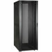 Eaton Tripp Lite Series 45U SmartRack Wide Standard-Depth Rack Enclosure Cabinet with Doors and Side Panels, 2 Pre-Installed Cable Managers Eaton Corporation