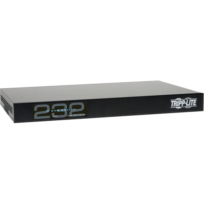 Eaton Tripp Lite Series NetCommander 32-Port Cat5 KVM over IP Switch - 2 Remote + 1 Local User, 1U Rack-Mount, TAA Eaton Corporation