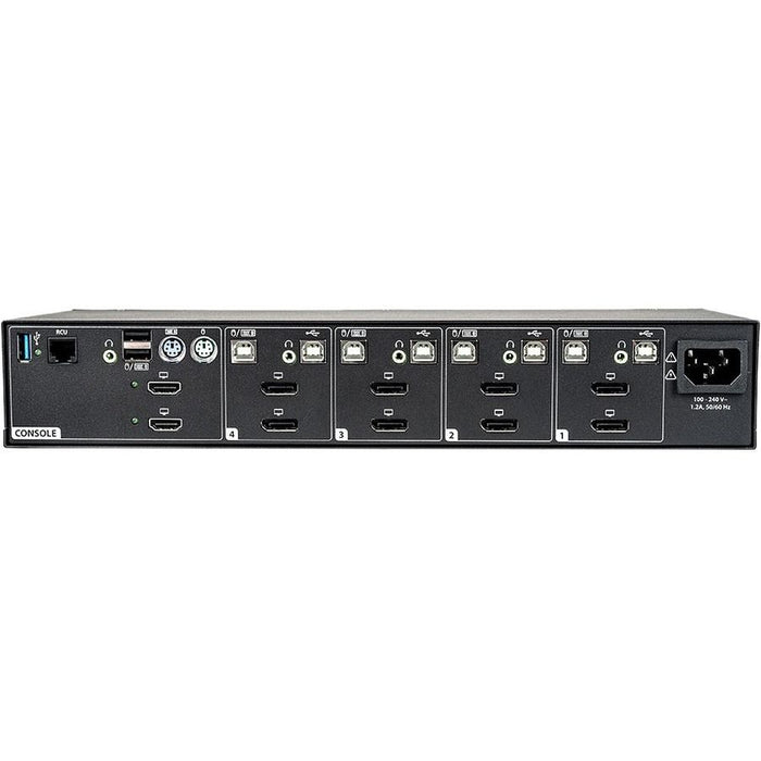 Vertiv Cybex SC945D Secure KVM Switch | 4-Port Dual-Head | DisplayPort | TAA Compliant