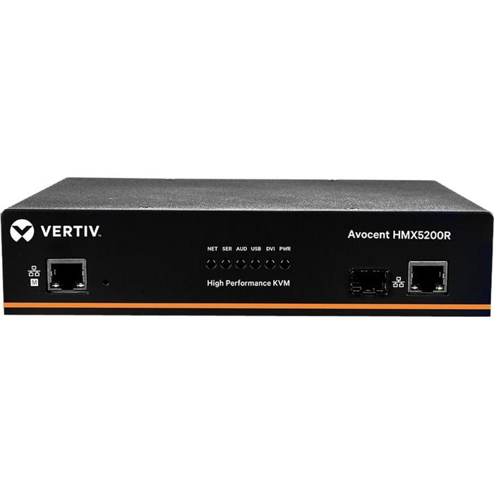 Vertiv Avocent HMX5200R Dual Head KVM Receiver | DVI-D | USB | SFP | TAA