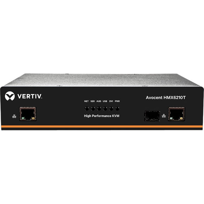 Vertiv Avocent HMX6210T KVM Extender Transmitter | Dual DVI-D | IP | USB | Audio | TAA