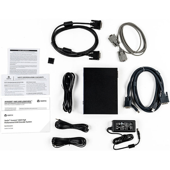 Vertiv Avocent HMX6210T KVM Extender Transmitter | Dual DVI-D | IP | USB | Audio | TAA