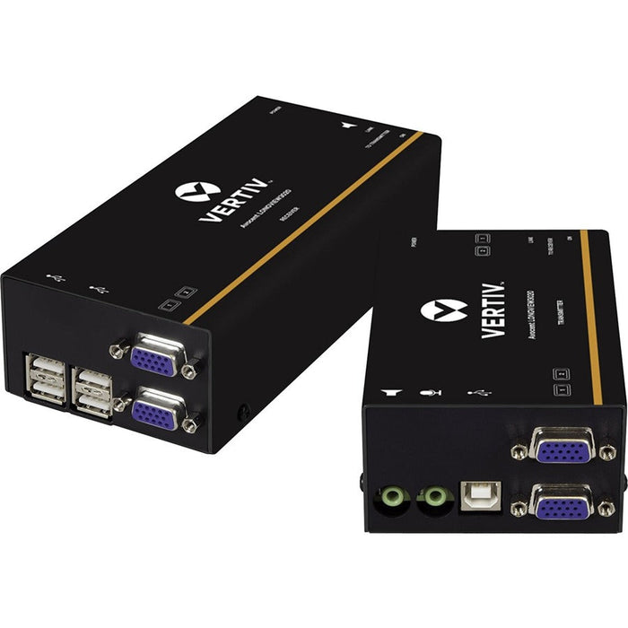 Vertiv Avocent LV3020P-001 KVM Extender – Dual VGA, USB, Audio, CATx, 1000ft Range