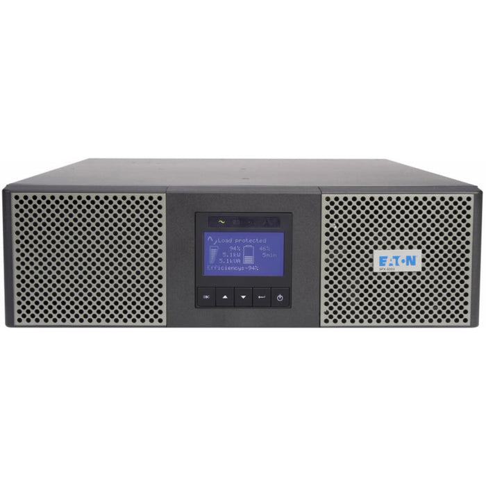 Eaton 9PX 3000VA 3000W 208V Online Double-Conversion UPS - L6-30P, 2 L6-20R, 2 L6-30R Outlets, Cybersecure Network Card, Extended Run, 3U Rack/Tower - Battery Backup Eaton Corporation