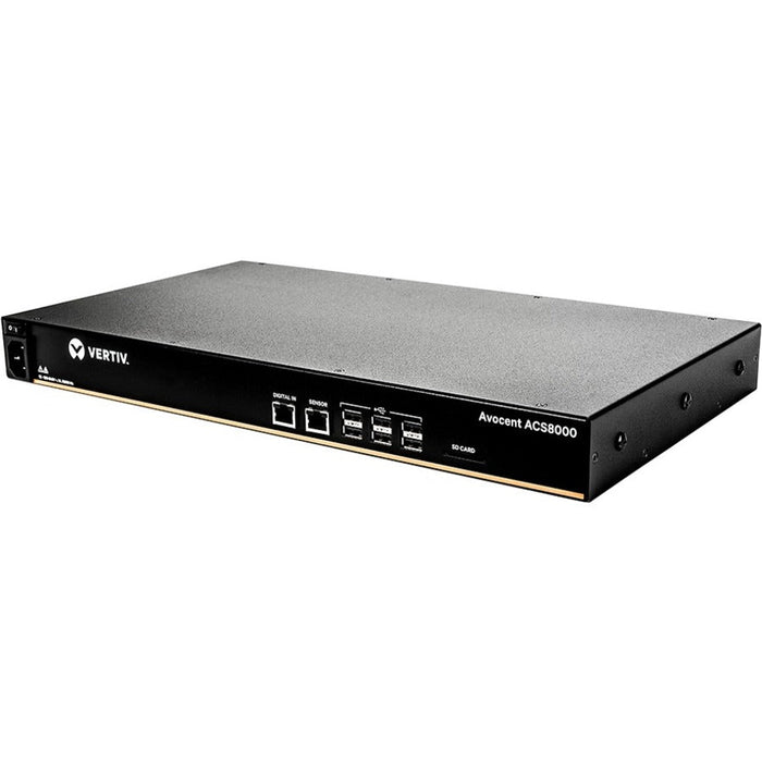 Vertiv Avocent ACS8048SAC-400 Console Server – 48-Port | Single AC | TAA Compliant
