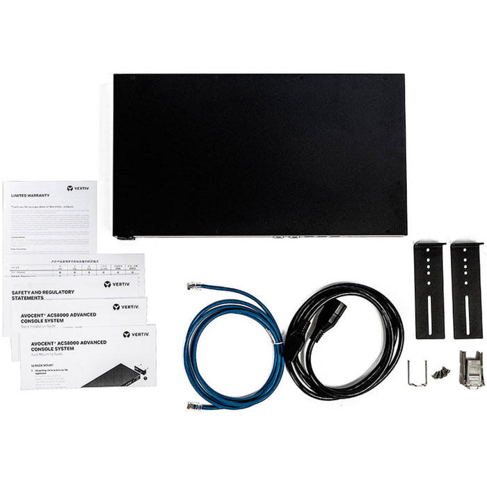 Vertiv Avocent ACS8048SAC-400 Console Server – 48-Port | Single AC | TAA Compliant