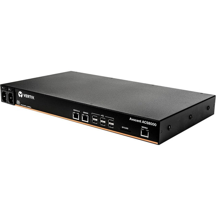 Vertiv Avocent ACS8000 16-Port Serial Console Server | Dual AC | Modem