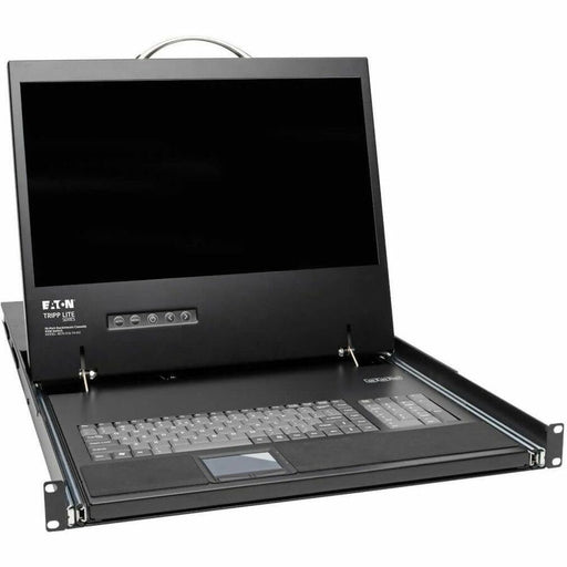 Eaton Tripp Lite Series NetCommander 16-Port Cat5 KVM over IP Switch - 19 in. LCD, 2 Remote + 1 Local User, 1U Rack-Mount, TAA Eaton Corporation