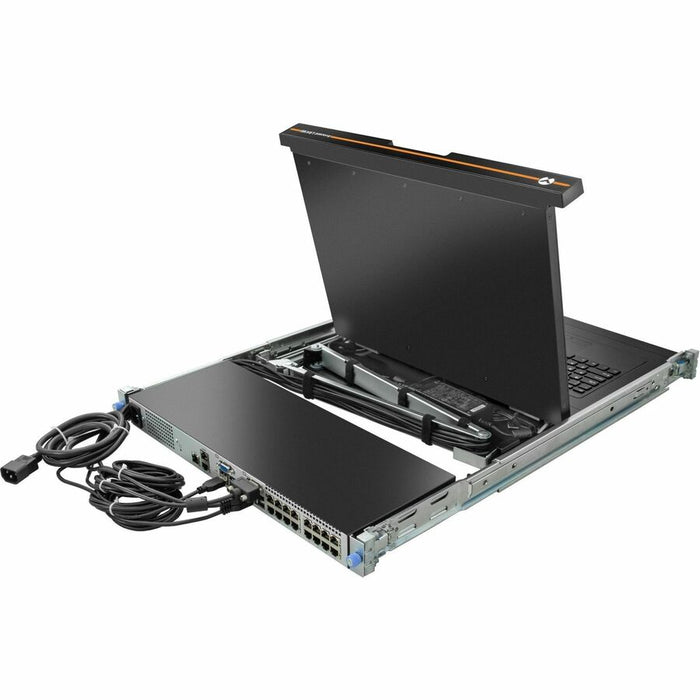 Vertiv Avocent LRA185KMM8D-G01 Rack Console | 18.5" LCD | 8-Port KVM | USB KB & Touchpad