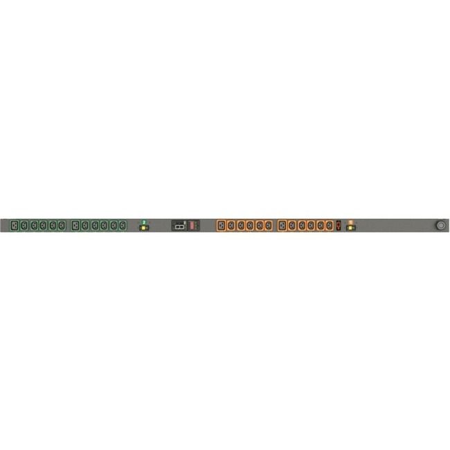 Vertiv Geist NR30023L 24-Outlets Monitored Rack PDU (0U, 30A, L6-30P)