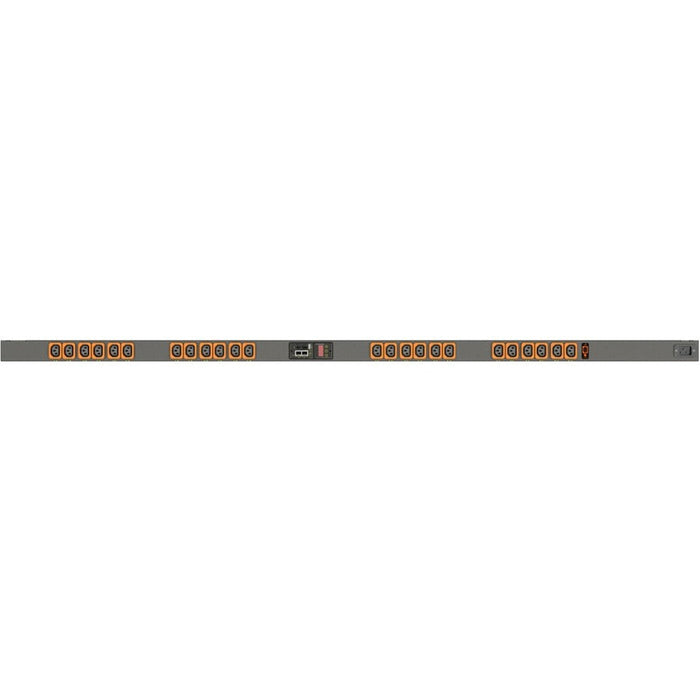 Vertiv Geist 24-Outlets Switched Rack PDU | C20 Plug | U-Lock C13 | 0U Vertical (UU30001L)