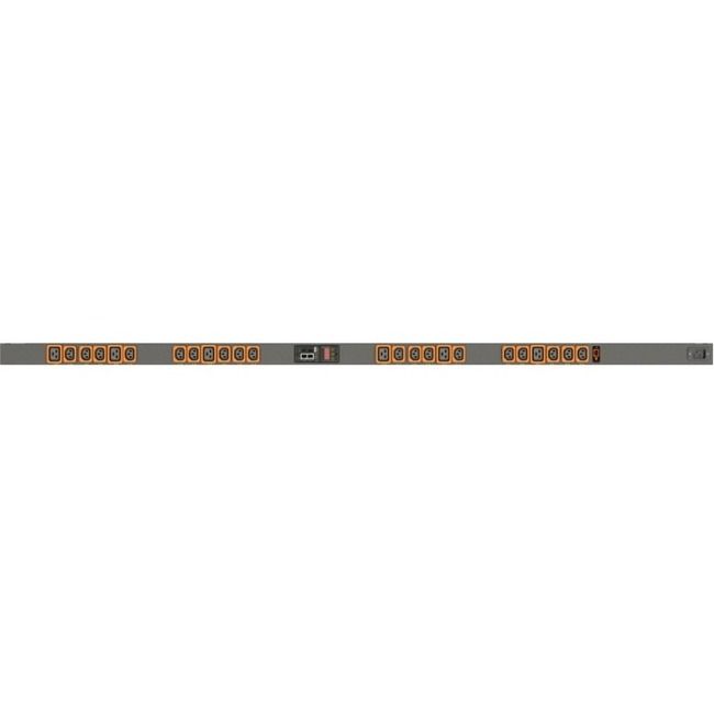 Vertiv Geist US30003L 24-Outlets Switched PDU, C20 Plug, Vertical 0U, 230V AC