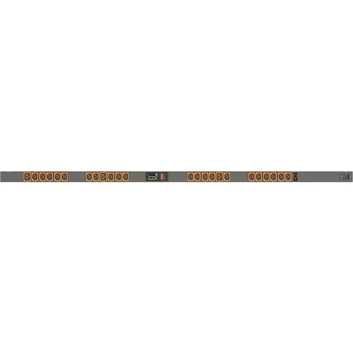 Vertiv Geist UR30002L 24-Outlets Monitored PDU, 0U, C20 Input, Vertical