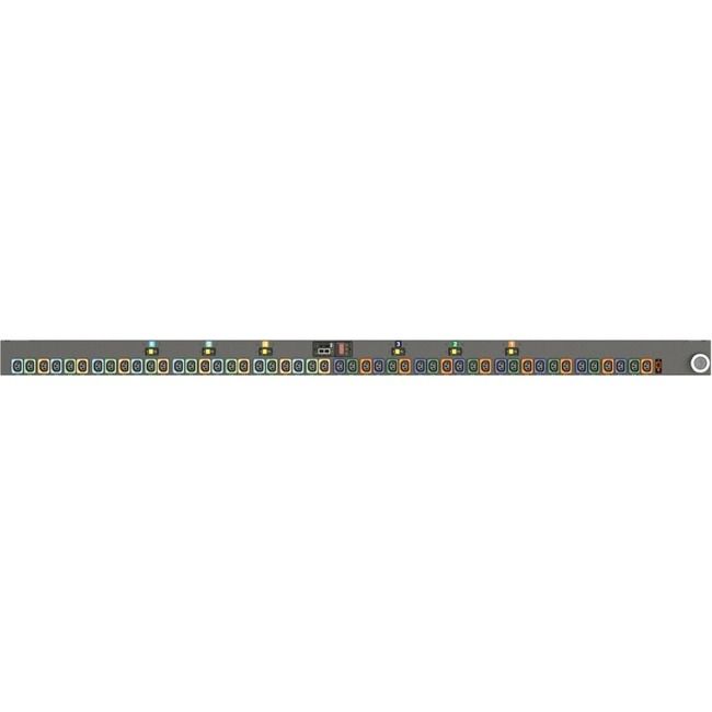Vertiv Geist NR30054L 48-Outlets Monitored PDU (MNR3EHW1-48L138-6PS15D0A10-S-A)