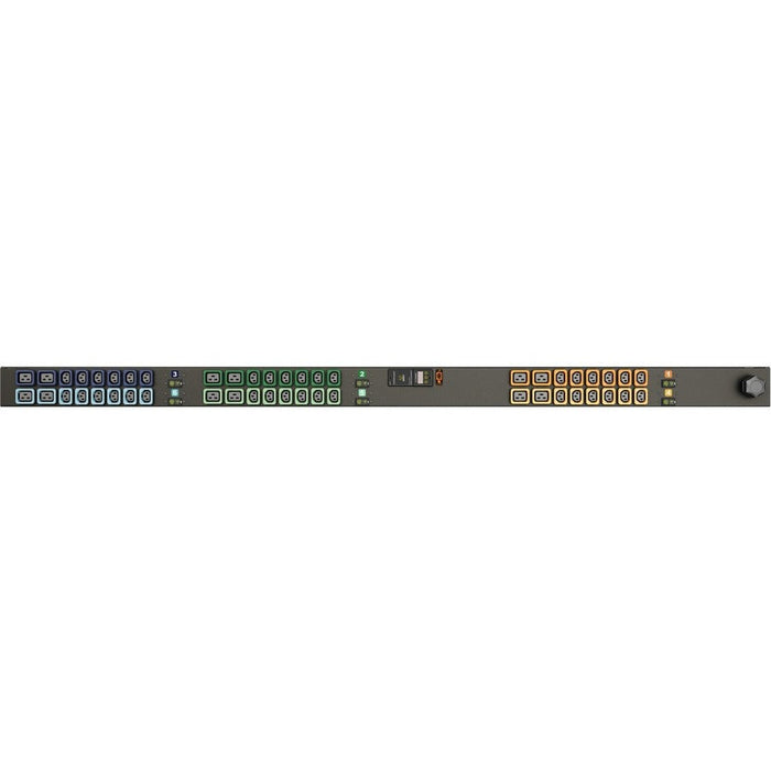 Vertiv Geist MN01D9W1-48PZB8-6PS15B0A10-S 48-Outlets Metered PDU, 0U Vertical