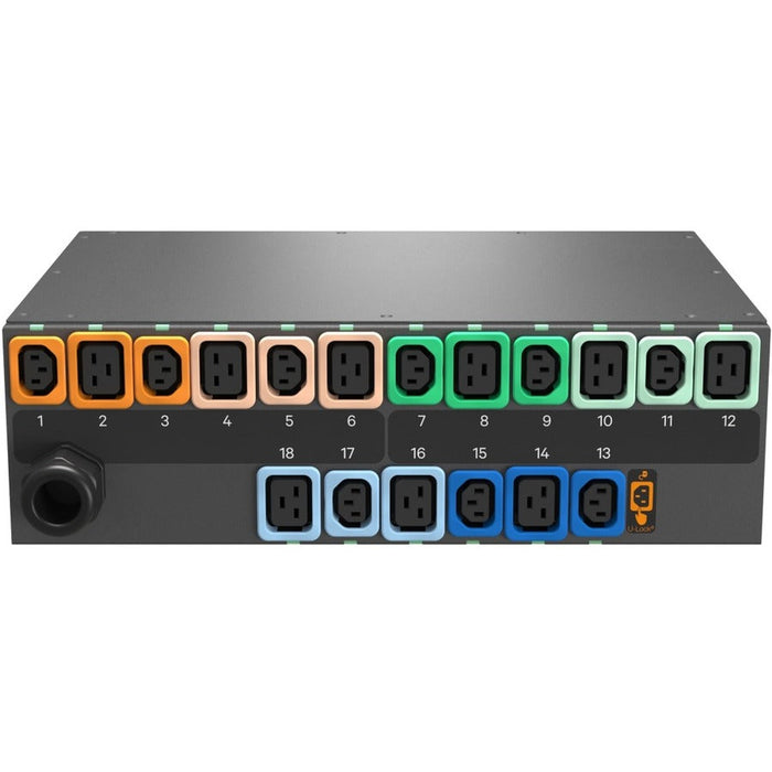 Vertiv Geist GU30022L 18-Outlets Switched Monitored 3U rPDU (MGU3E3R1-18P993-3PS56B2H10-S)