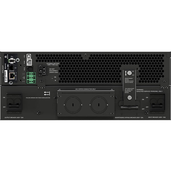 Vertiv Liebert GXT5 UPS 5kVA 208/120V | Online Double Conversion | 4U Rack/Tower | RDU101 | ENERGY STAR | LCD | GXT5-5000MVRT4UXLN