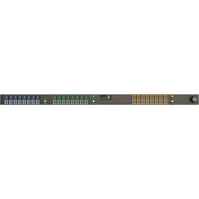 Vertiv Geist rPDU MN03E9W1-48L138-6PS15D0A10-S 48-Outlets, Monitored, 3P+E IP67, Vertical Rack PDU