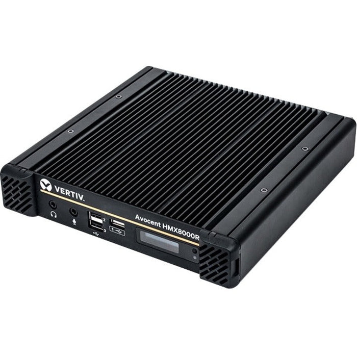 Vertiv Avocent HMX8000R IP KVM Receiver | 4K 60Hz Video | 10GbE | 4 USB 2.0 | 1U Rack | TAA