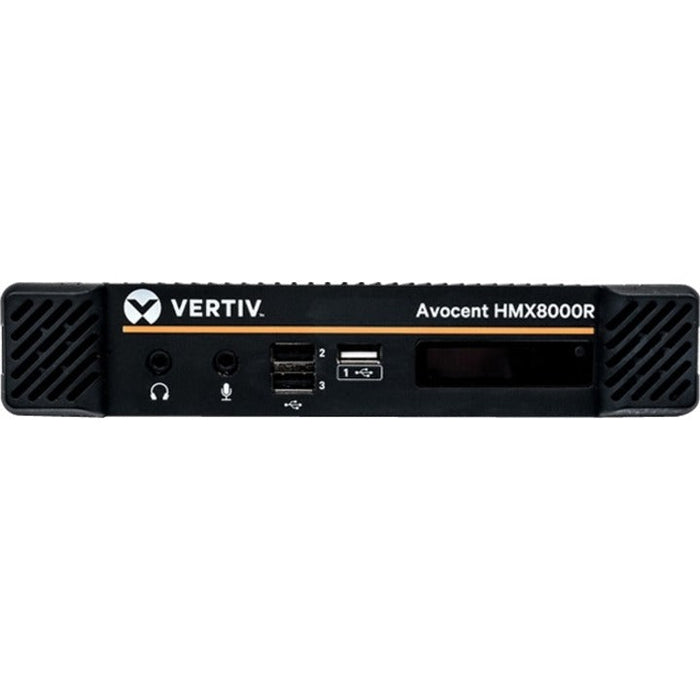 Vertiv Avocent HMX8000R IP KVM Receiver | 4K 60Hz Video | 10GbE | 4 USB 2.0 | 1U Rack | TAA