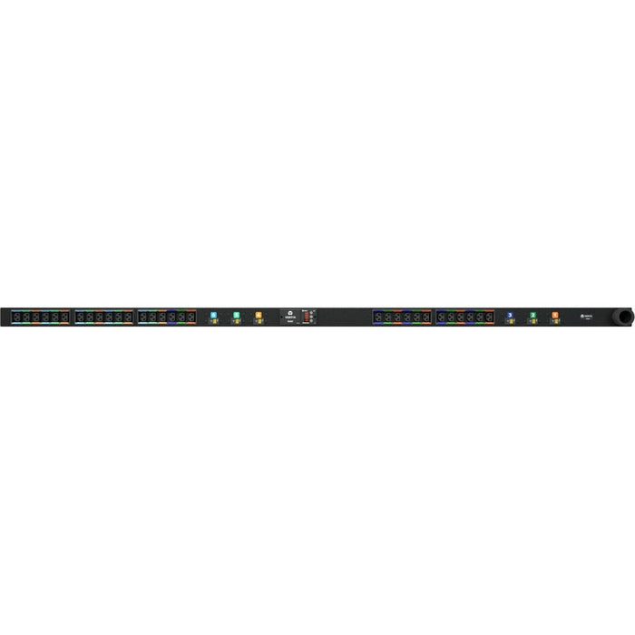 Vertiv Geist rPDU MN01DGW1-30CF18-6PS15D0A10-S-A | 30-Outlets Metered PDU | 3P+E IP67 | 230V | Vertical 0U