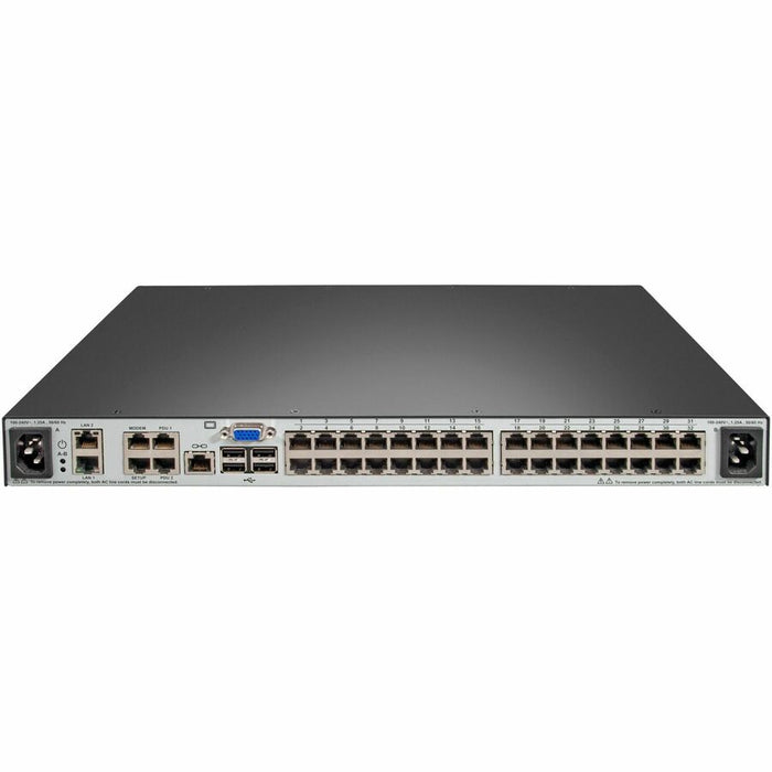 Vertiv Avocent MPU KVM Switch | 32 Port | 8 Digital Path | Dual AC Power | TAA Compliant