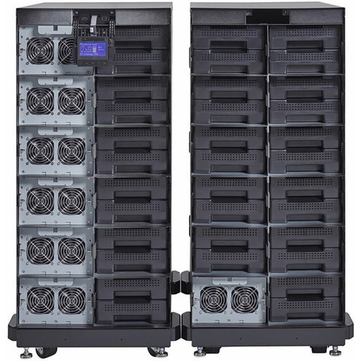 Eaton 9PXM 12-Slot Connected External Battery Cabinet for 9PXM Online Double-Conversion UPS, Add up to 4 EBMs, 21U Rack/Tower, TAA Eaton Corporation