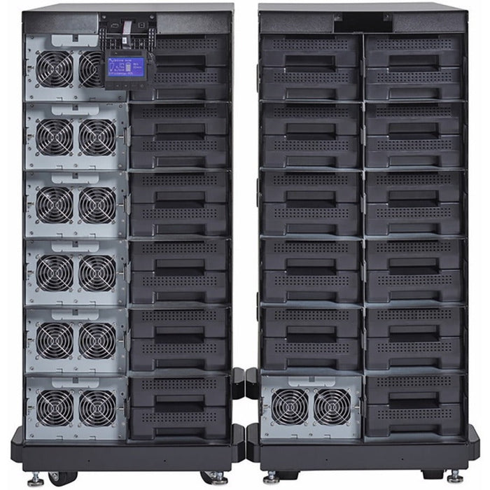 Eaton 9PXM 12-Slot Connected External Battery Cabinet for 9PXM Online Double-Conversion UPS, Add up to 4 EBMs, 21U Rack/Tower, TAA Eaton Corporation
