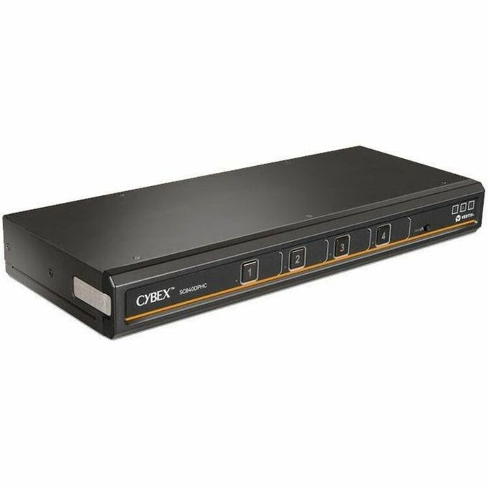 Vertiv Avocent Cybex SC840DPHC-400 Secure Desktop KVM Switch – 4-Port, Single Monitor, CAC, NIAP 4.0, TAA