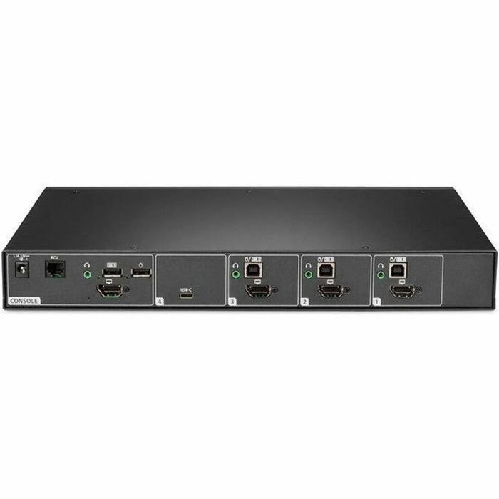 Vertiv Avocent Cybex SC840DPHC-400 Secure Desktop KVM Switch – 4-Port, Single Monitor, CAC, NIAP 4.0, TAA