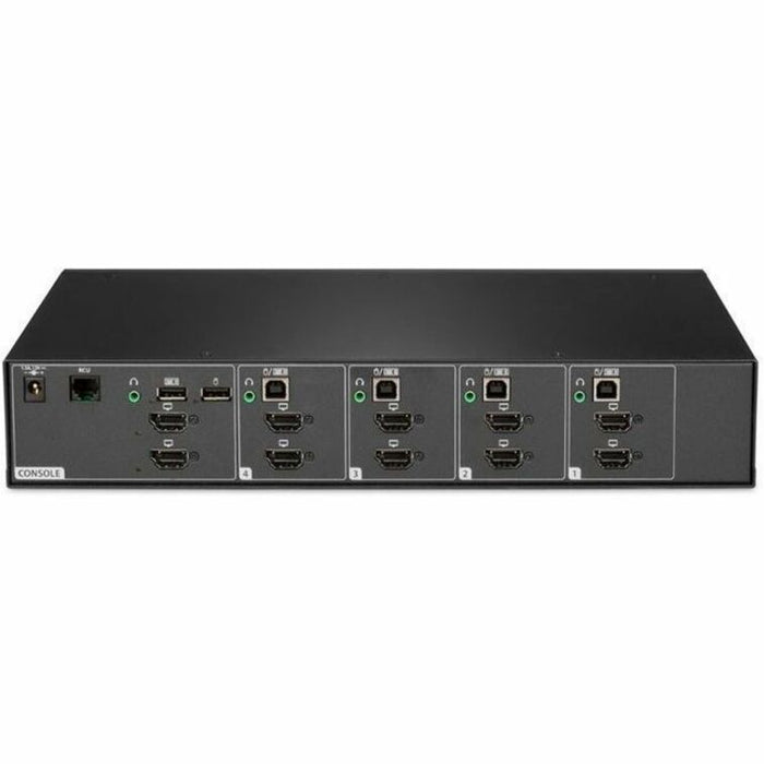 Vertiv Avocent Cybex SC940DPH-400 Secure Desktop KVM Switch, Dual Head, 4-Port, CAC, NIAP 4.0, TAA