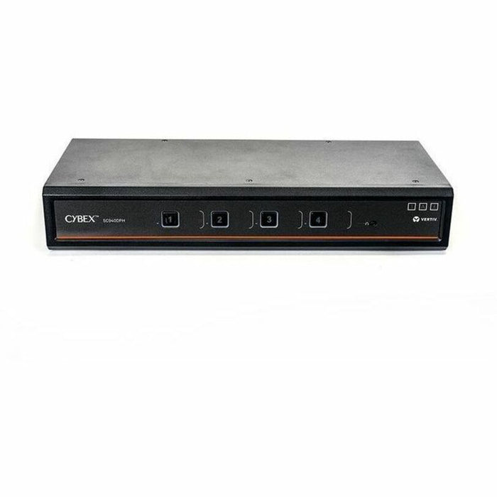 Vertiv Avocent Cybex SC940DPH-400 Secure Desktop KVM Switch, Dual Head, 4-Port, CAC, NIAP 4.0, TAA