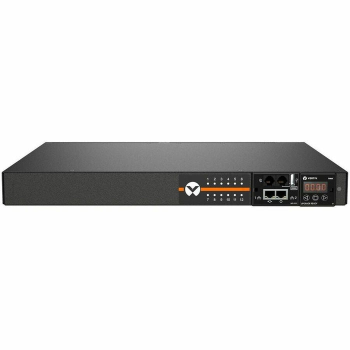 Vertiv Geist rPDU MNR3E1R5-12S203-2TL5A0H10-S | 12-Outlets | Monitored | NEMA L5-20P | TAA Compliant