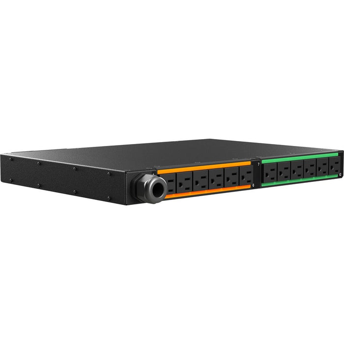 Vertiv Geist Switched Rack PDU VP53100 – 30A, 1U Horizontal, 12 C13/C19 Outlets, L6-30P Plug