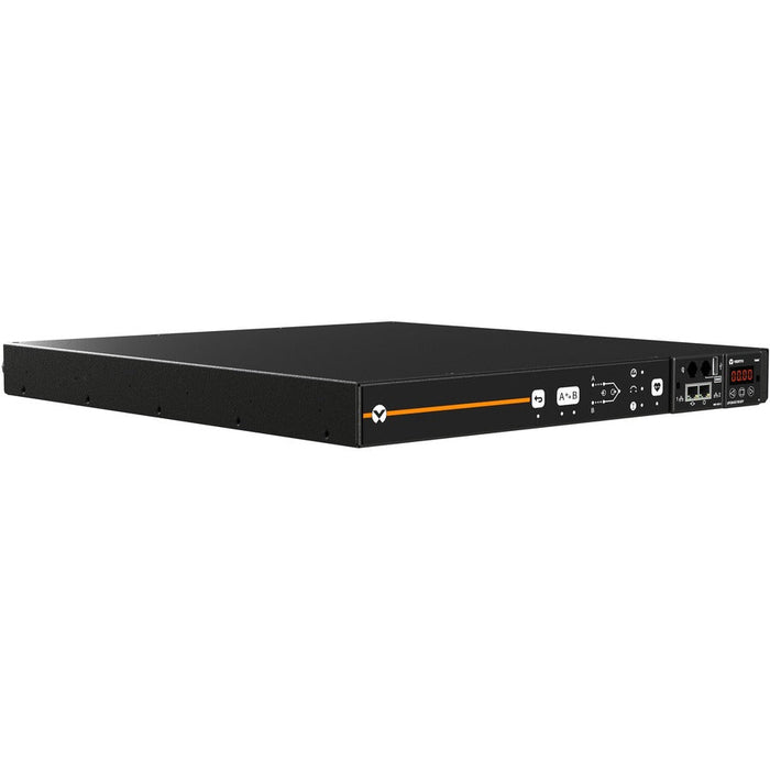 Vertiv Geist VA4N1100 Rack Transfer Switch | 10 x NEMA 5-15R | 15A 120V | 1U rPDU