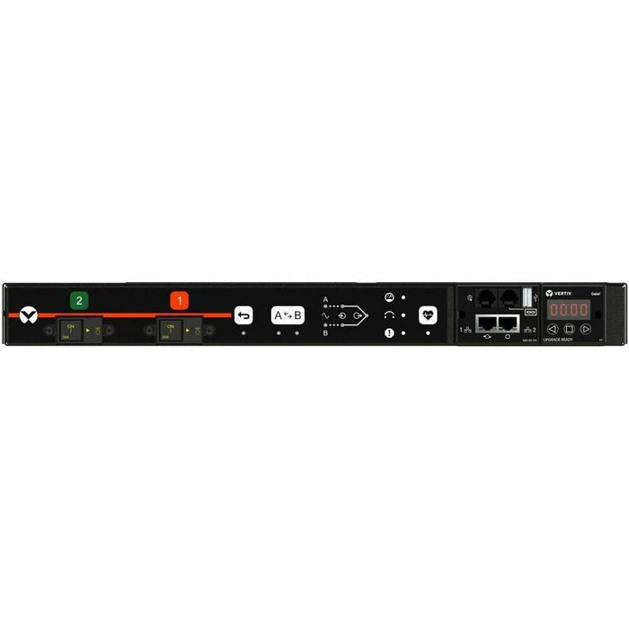 Vertiv Geist VA6N3100 Rack Transfer Switch PDU | 6 x C13/C19 | L6-30P | 230V