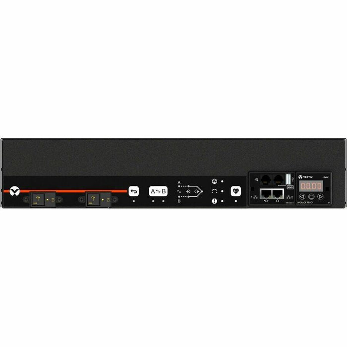 Vertiv Geist rPDU ANU3E2R6-12S203-3TL5TL5A011-D 12-Outlets Rack ATS PDU with Switched Outlets