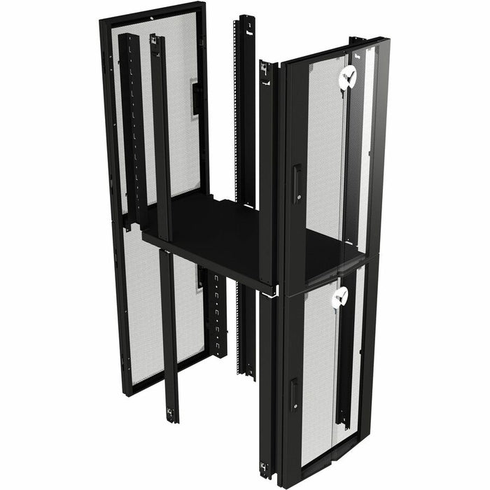 Vertiv VRA9040 VR Rack Colocation Kit | 42U | 600 x 1100 | Dual Doors | Cable Management
