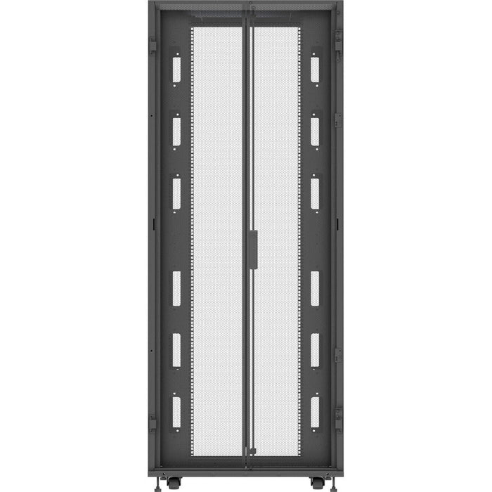 Vertiv VR3150-007 42U Rack Cabinet, 19" Depth, Black, Steel