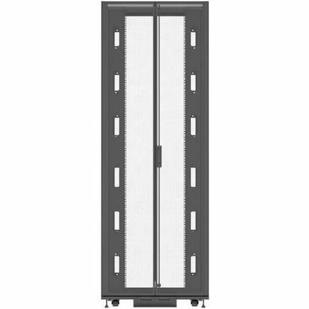 Vertiv VR3157-005 48U Rack Cabinet, 31.5" Wide x 43.3" Deep, Black