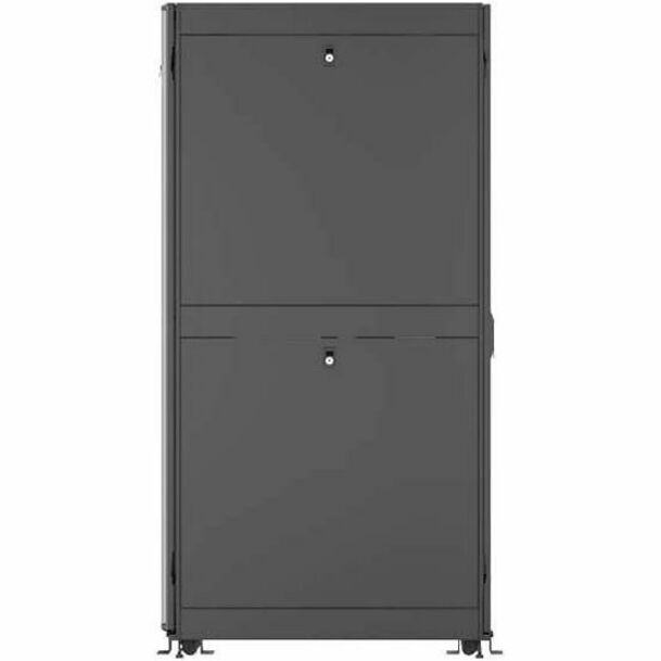 Vertiv VR3157-005 48U Rack Cabinet, 31.5" Wide x 43.3" Deep, Black