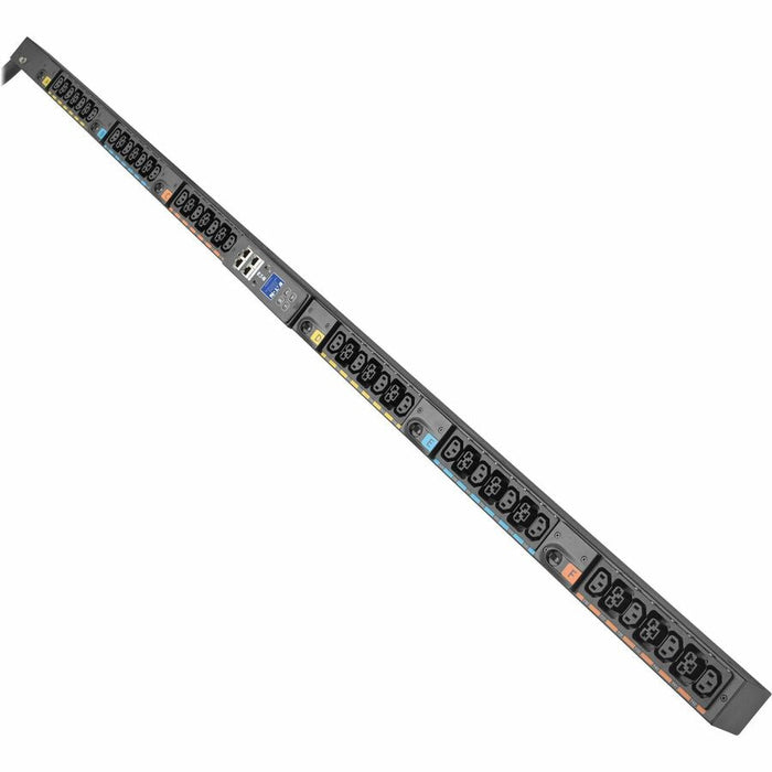 Eaton 3-Phase Metered Input Rack PDU G4, 208V, 42 Outlets, 48A, 17.3kW, 460P9W Input, 10 ft. Cord, 0U Vertical Eaton Corporation