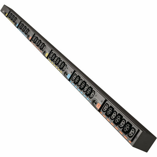 Eaton Universal-Input Basic PDU G4, 208V and 415/240V, 42 Outlets, Input Cable Sold Separately, End-Entry Input, 72-Inch 0U Vertical Eaton Corporation