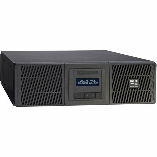 Eaton Tripp Lite Series SmartOnline 5000VA 4500W 208V Online Double-Conversion UPS - 2 L6-20R and 2 L6-30R Outlets, L6-30P Input, Network Card Included, Extended Run, 3U Rack/Tower Eaton Corporation