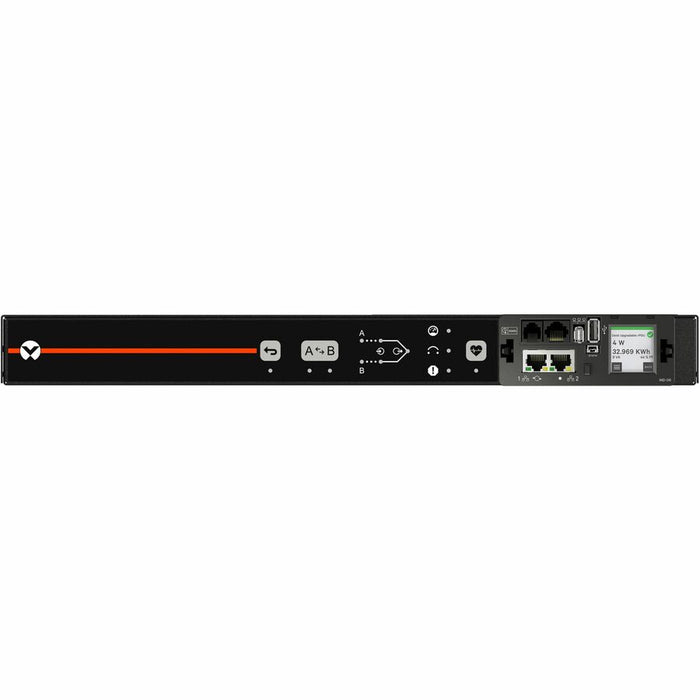 Vertiv PowerIT VA4N11A0 Rack Transfer Switch, 15A, 120V, Monitored