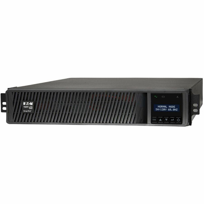 Eaton Tripp Lite Series SmartPro 3000VA 3000W 120V Line-Interactive Sine Wave UPS - 7 Outlets, Extended Run, Network Card Option, LCD, USB, DB9, 2U Rack/Tower, TAA Eaton Corporation